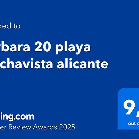 Barbara 20 Playa Muchavista Alicante El Campello Ngoại thất bức ảnh
