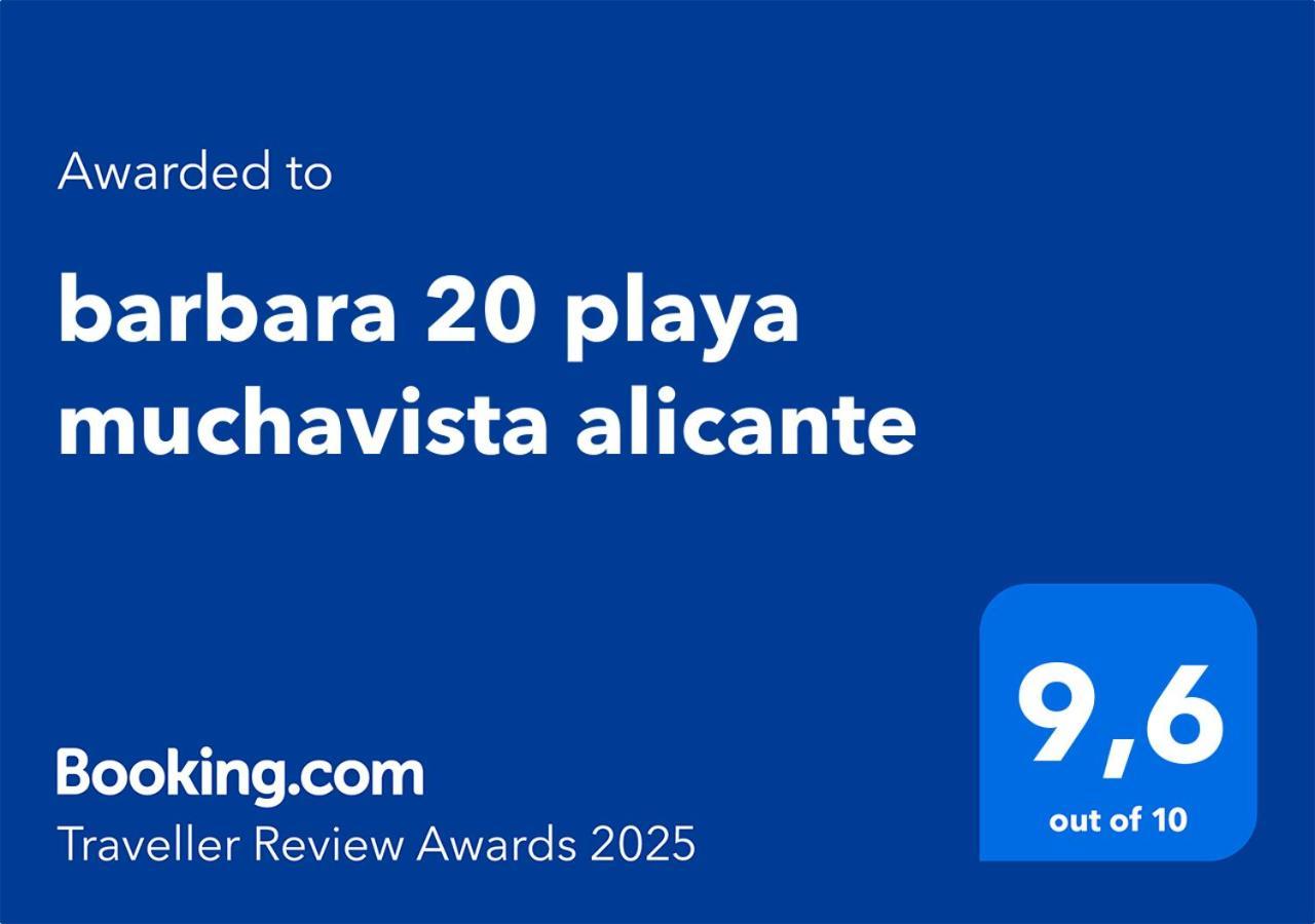 Barbara 20 Playa Muchavista Alicante El Campello Ngoại thất bức ảnh